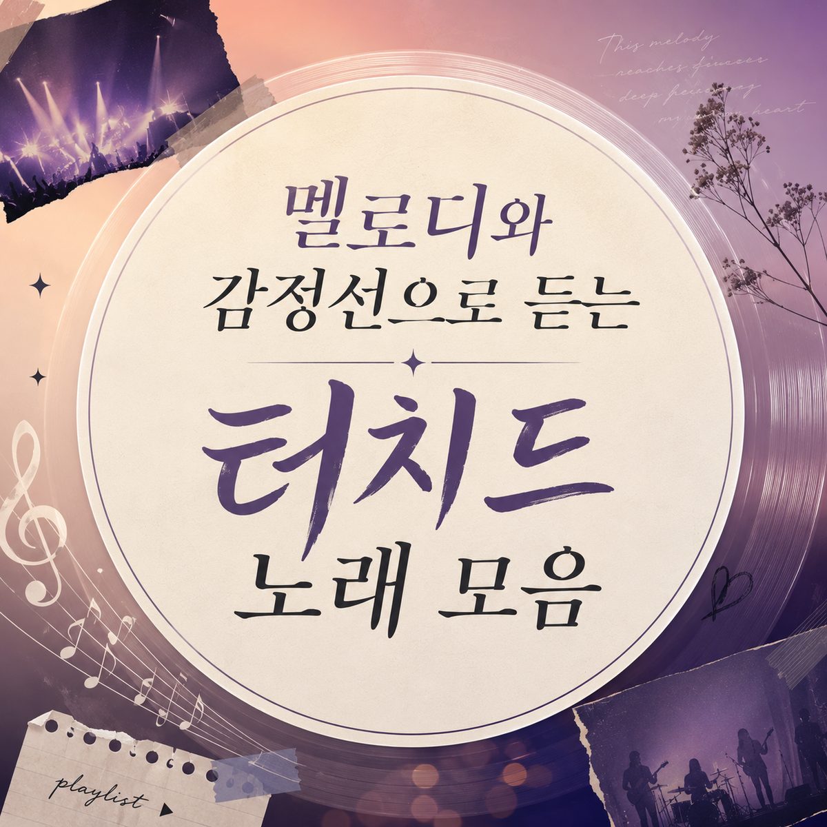 멜로디와 감정선으로 듣는 터치드 노래 모음