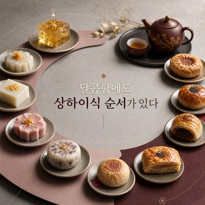 달콤함에도 상하이식 순서가 있다