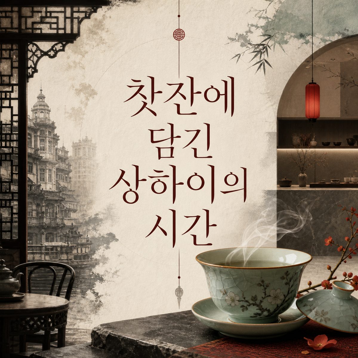 찻잔에 담긴 상하이의 시간