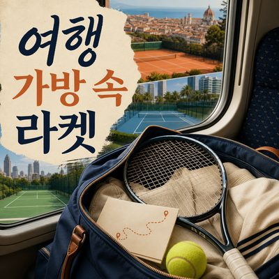 여행 가방에 라켓을 넣게 만드는 도시별 테니스장