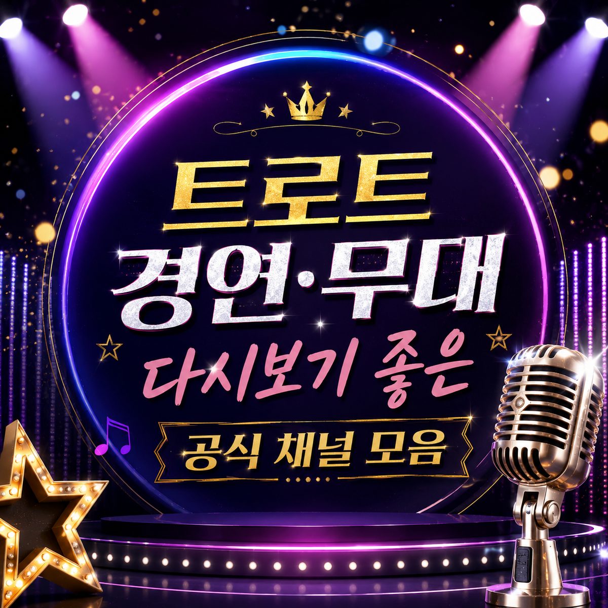 트로트 경연·무대 다시보기 좋은 공식 채널 모음