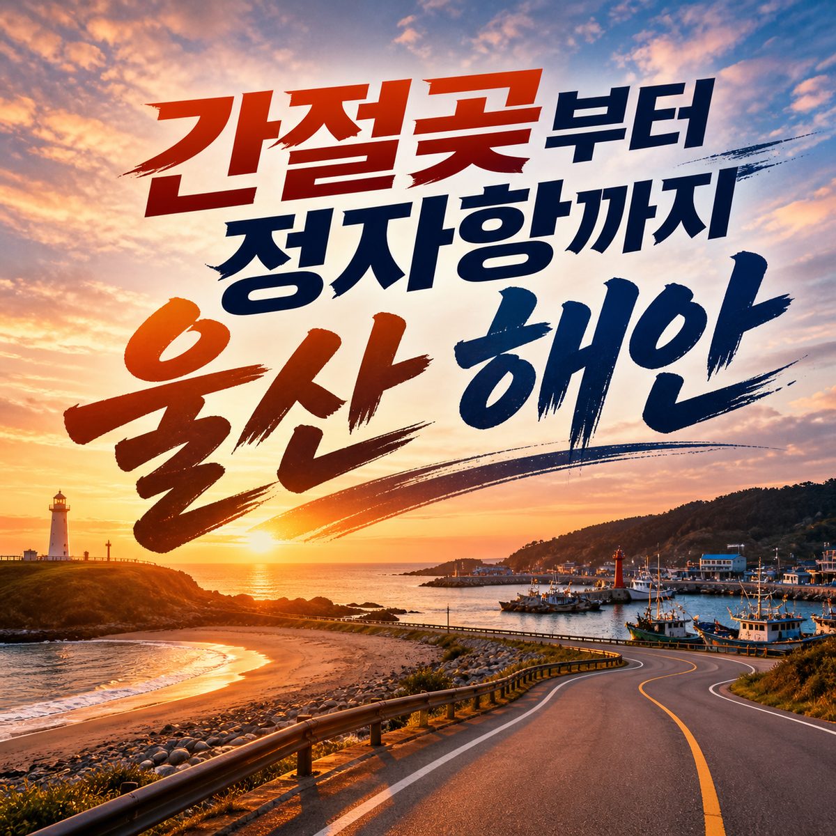간절곶부터 정자항까지 울산 해안·일출 드라이브