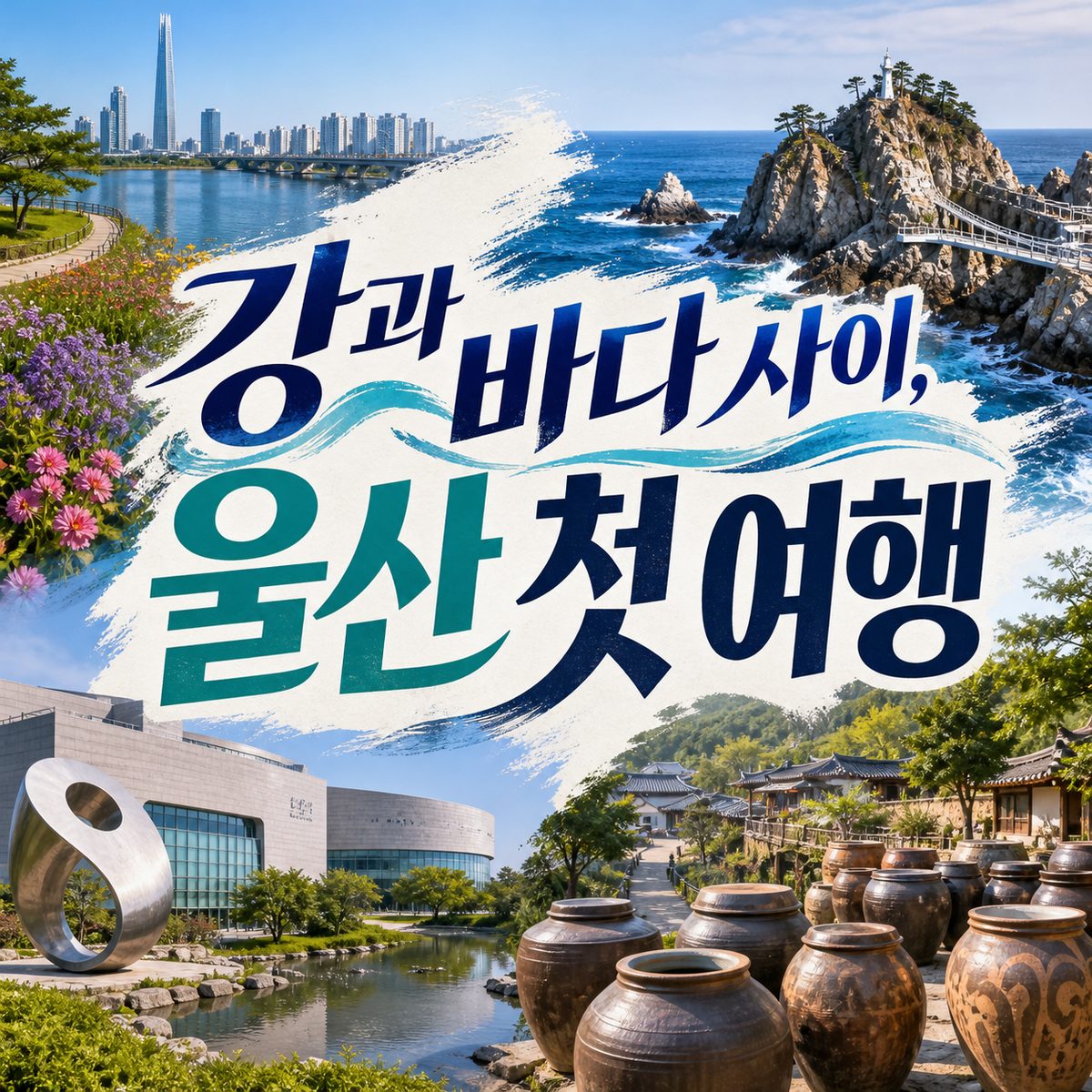 강과 바다 사이에서 만나는 울산 첫 여행 대표 명소