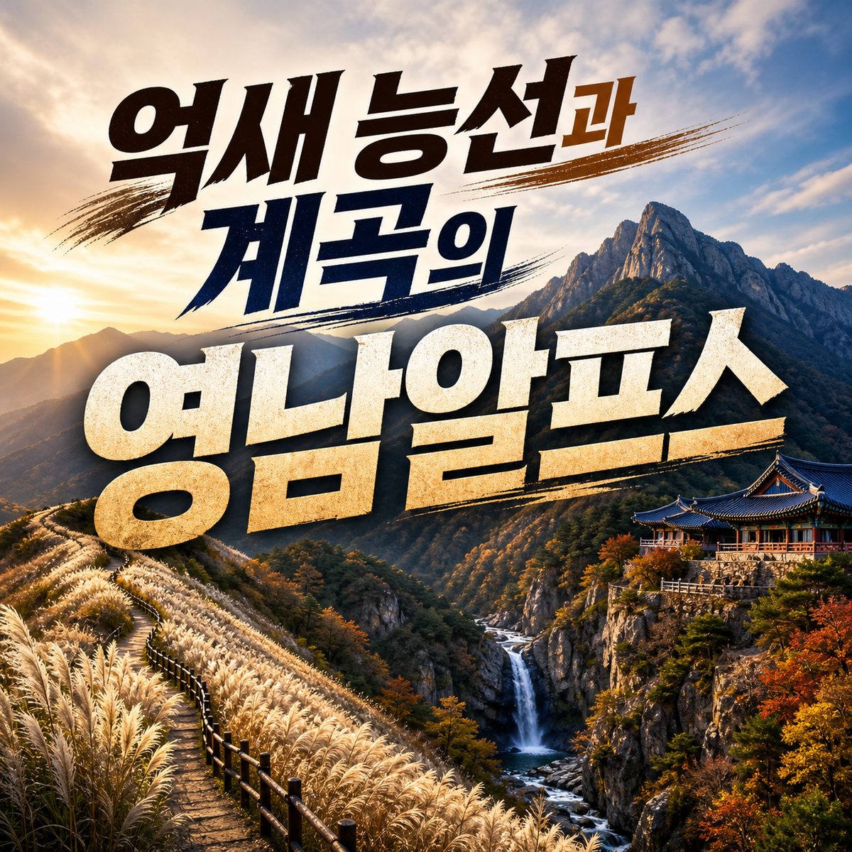 억새 능선과 계곡으로 오르는 울산 영남알프스