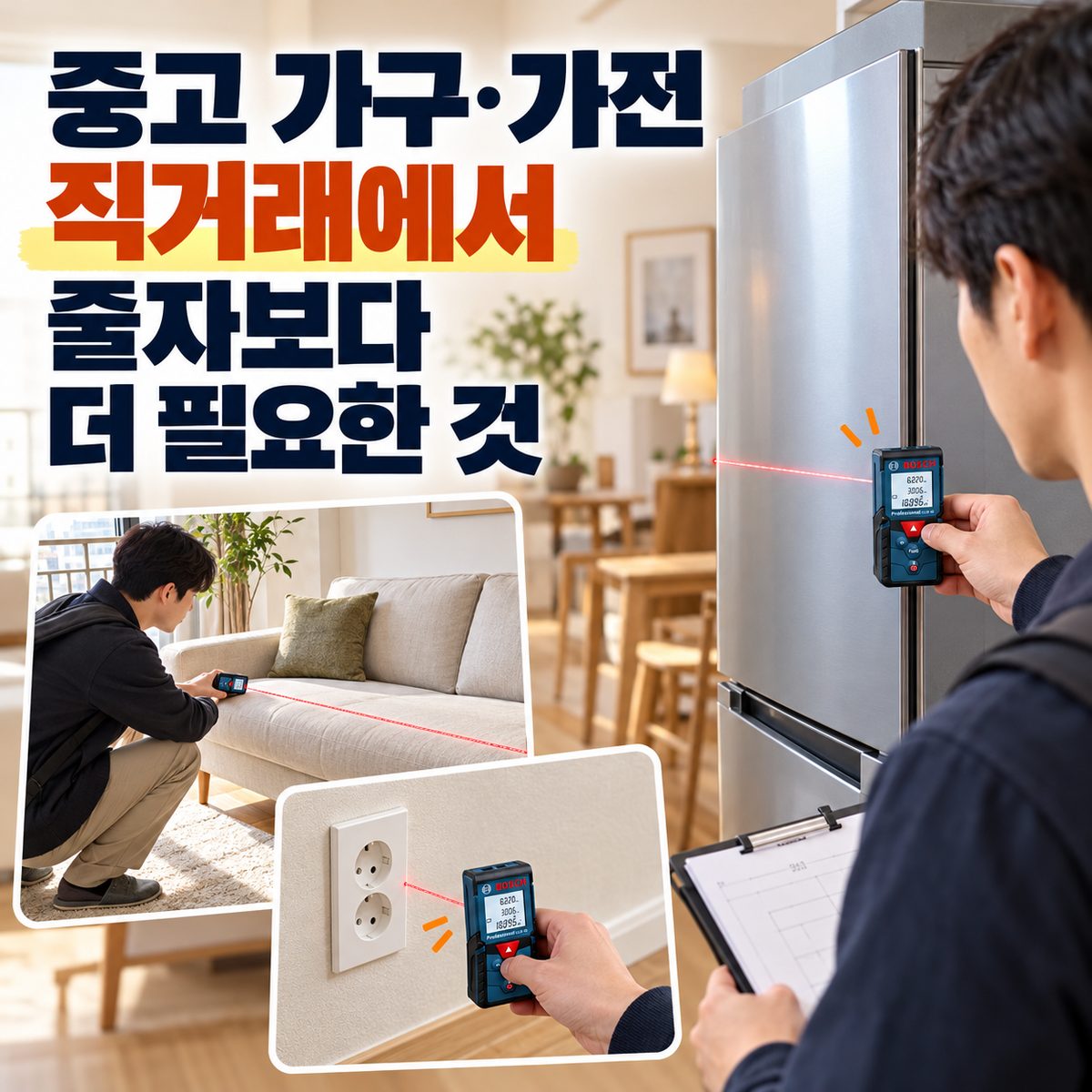 중고 가구·가전 직거래에서 줄자보다 더 필요한 것
