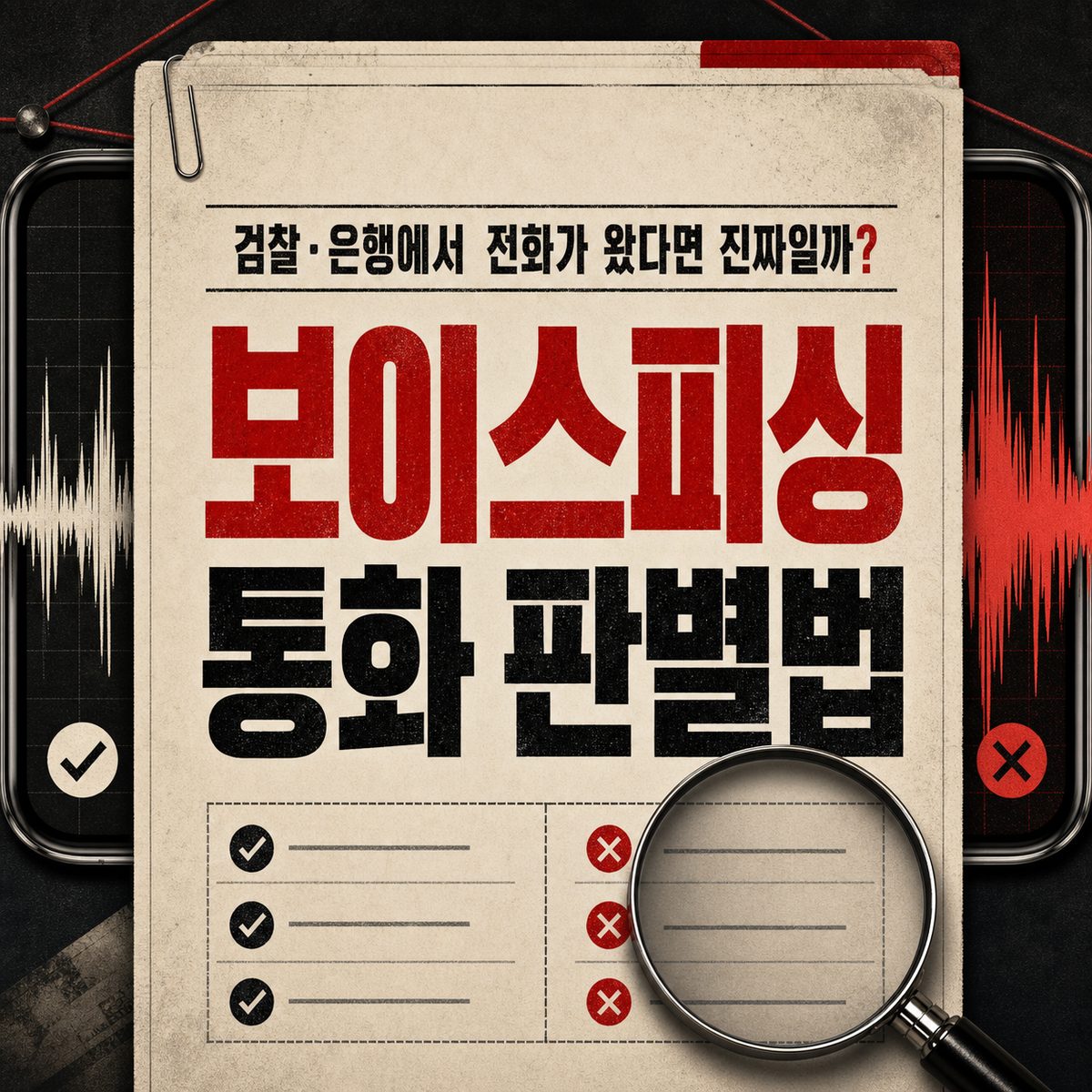 검찰·은행에서 전화가 왔다면 진짜일까? 보이스피싱 통화 판별법