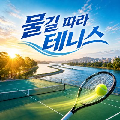 물길을 따라 라켓을 챙기는 전국 테니스장