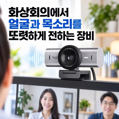 ビデオ会議で顔と声をはっきり伝える機器