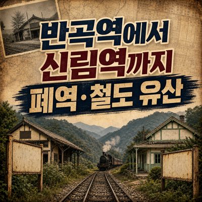 반곡역에서 신림역까지 원주 폐역·철도 유산 여행