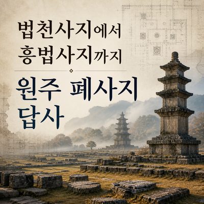법천사지에서 흥법사지까지 원주 폐사지 답사