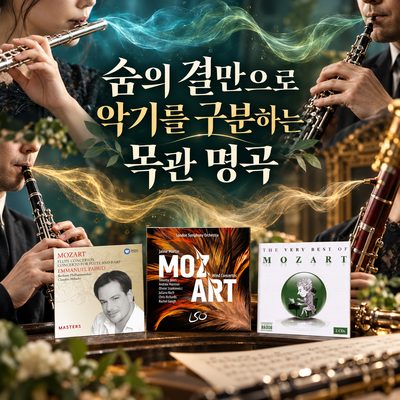 숨의 결만으로 악기를 구분하는 목관 명곡