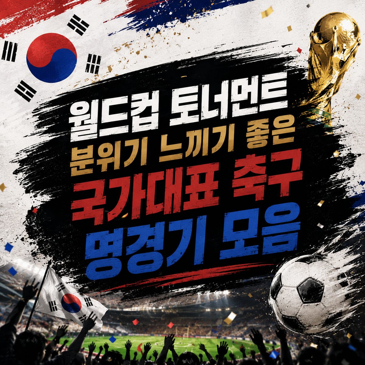 월드컵 토너먼트 분위기 느끼기 좋은 국가대표 축구 명경기 모음