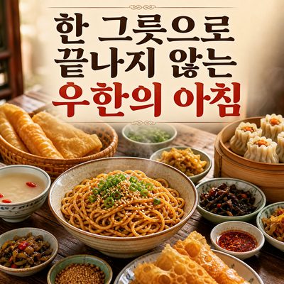우한 사람의 아침은 한 그릇으로 끝나지 않는다
