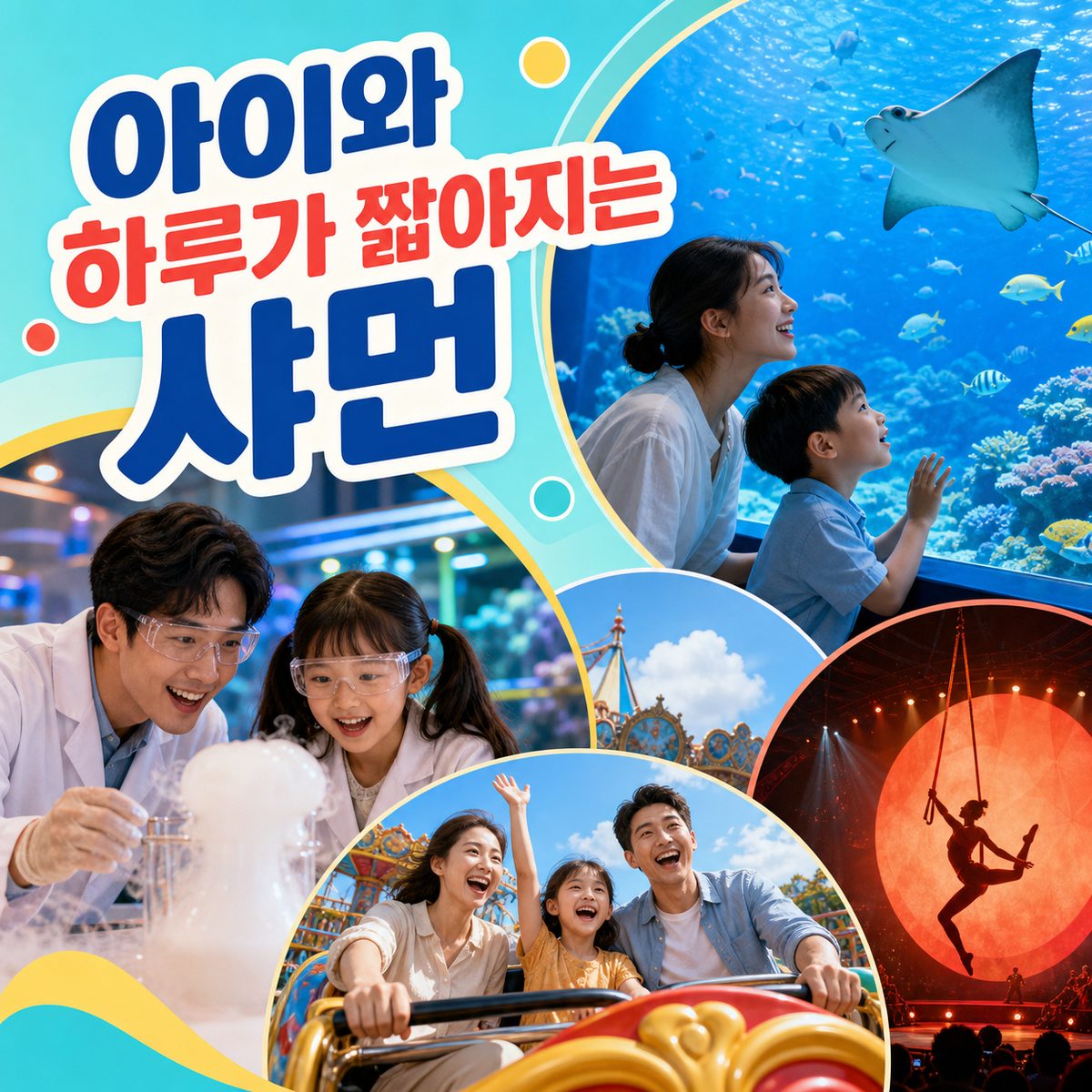 아이와 하루가 짧아지는 샤먼 체험 여행