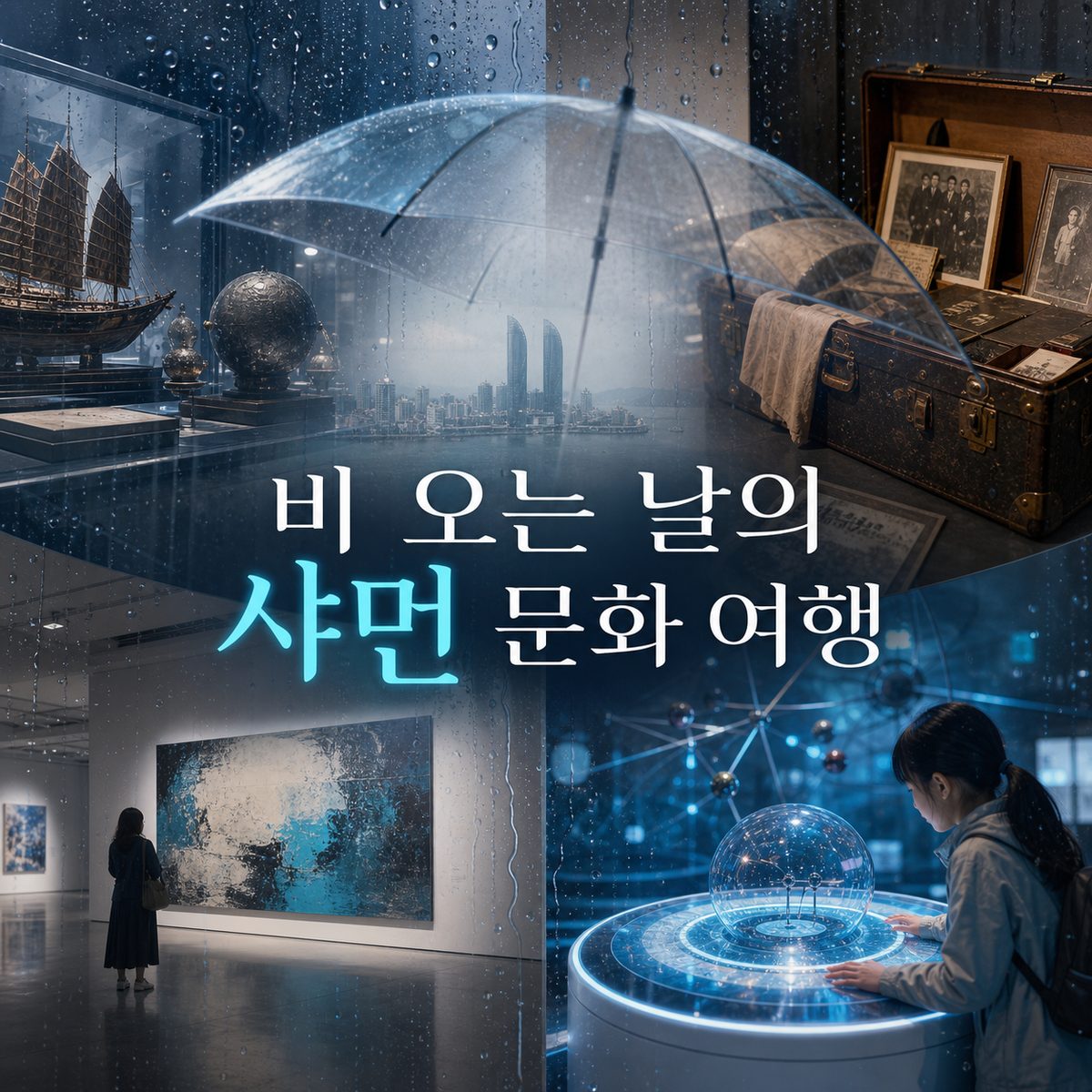 비 오는 날 더 재미있는 샤먼 문화 공간