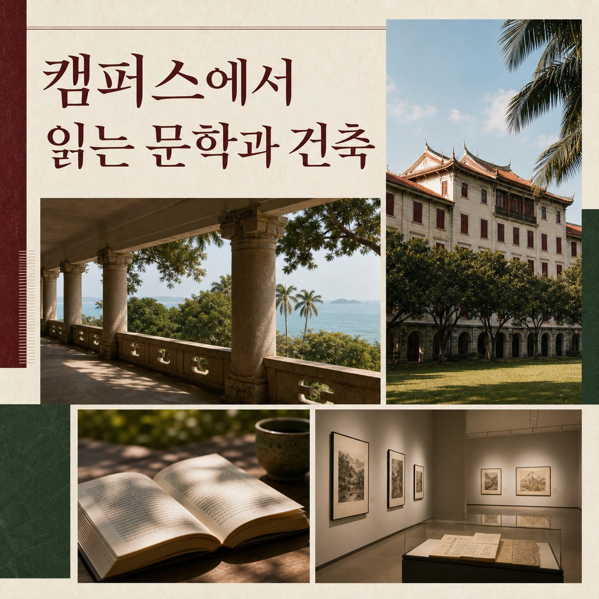 캠퍼스 안에서 읽는 샤먼의 문학과 건축
