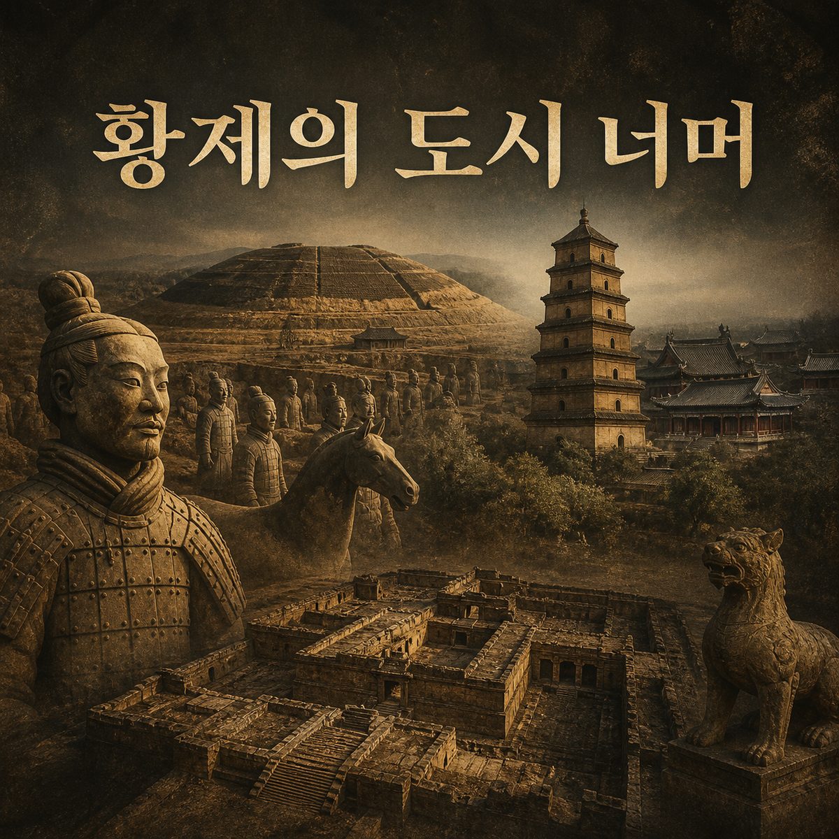 황제의 도시에서 한 걸음 더 들어간 시안 유적