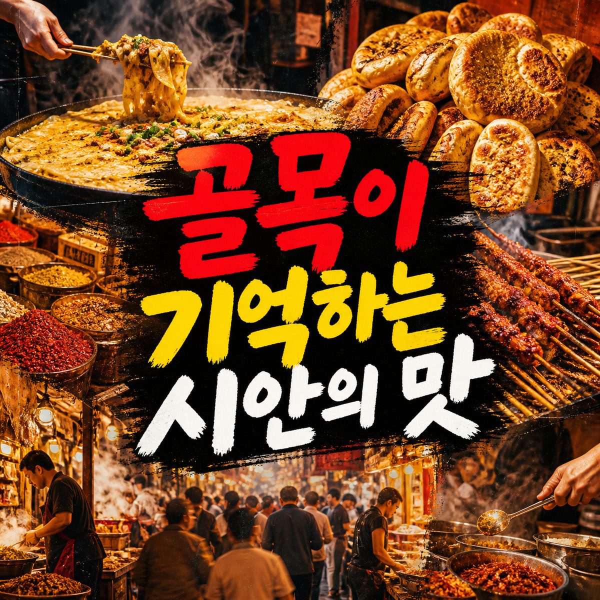 한 끼보다 골목이 먼저 기억나는 시안 먹거리 산책
