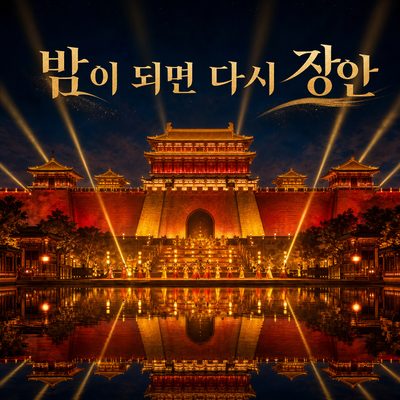 해가 지면 장안으로 변하는 시안의 밤
