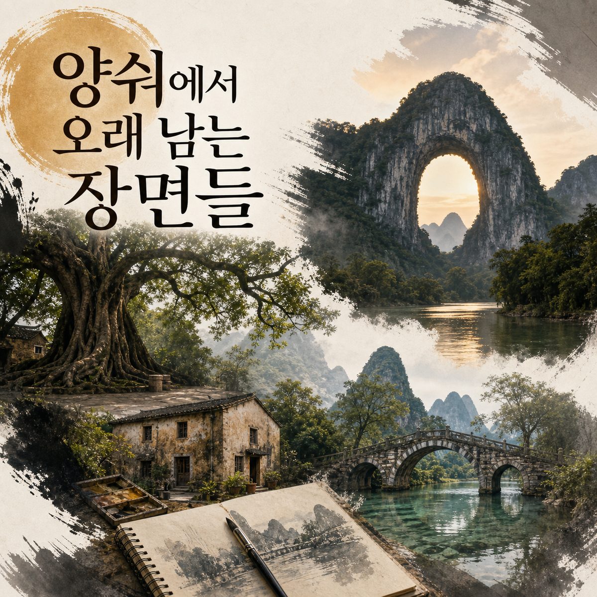 양숴에서 공연보다 오래 남는 장면들