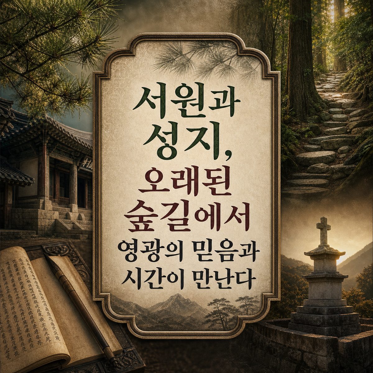 서원과 성지, 오래된 숲길에서 영광의 믿음과 시간이 만난다