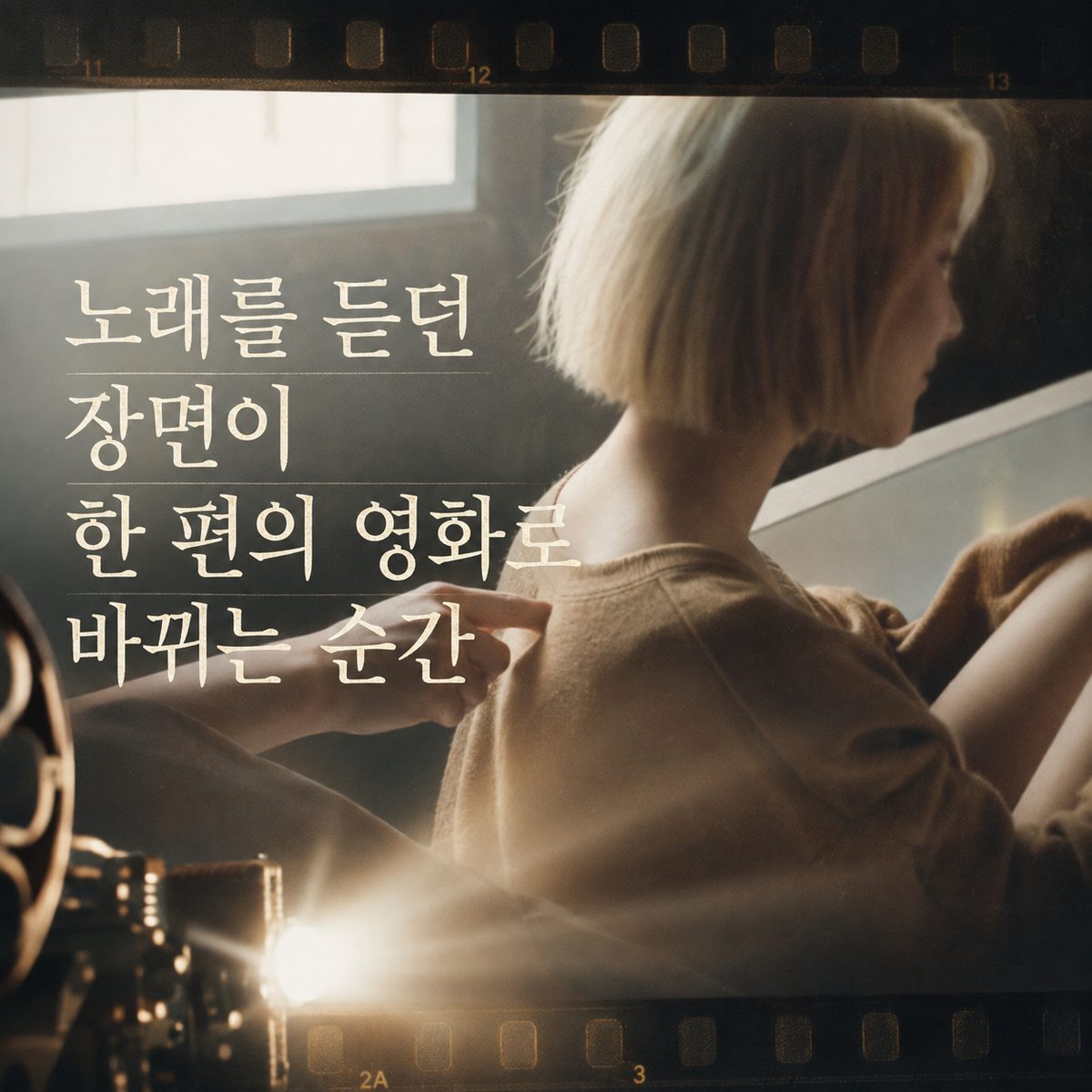 歌を聴いていた場面が一篇の映画に変わる瞬間