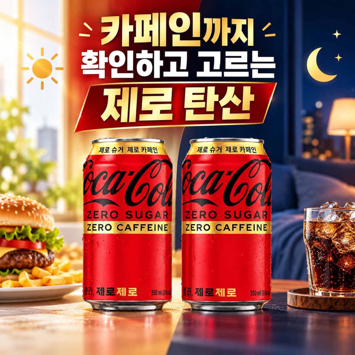 Zero Carbonated Drinks: Selecting with Caffeine Labels in Mind