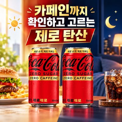 Zero Carbonated Drinks: Selecting with Caffeine Labels in Mind