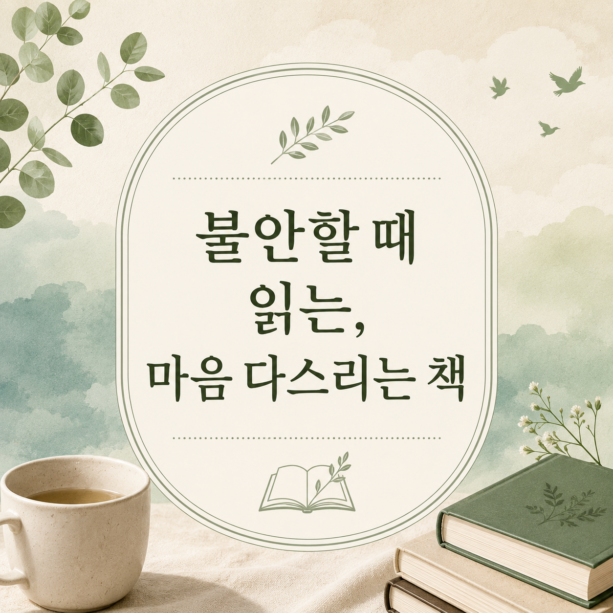 불안할 때 읽는, 마음 다스리는 책