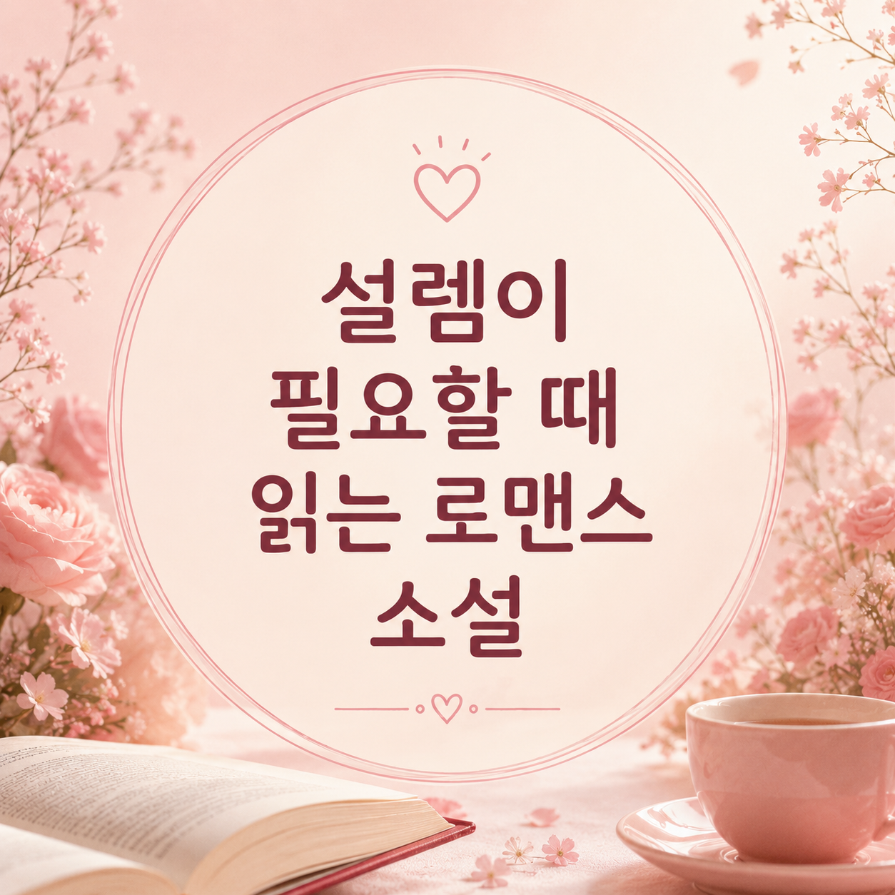 설렘이 필요할 때 읽는 로맨스 소설