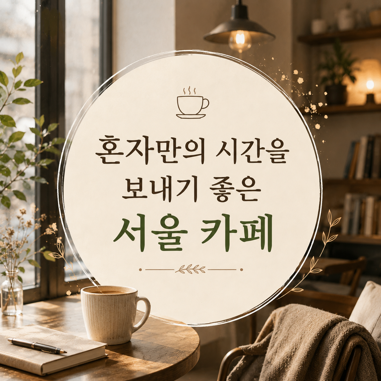 혼자 있기 좋은 서울 카페 7곳