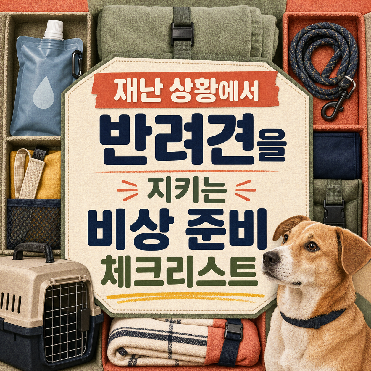 Five Minutes Before Evacuation Is Too Late: A Dog Emergency Checklist