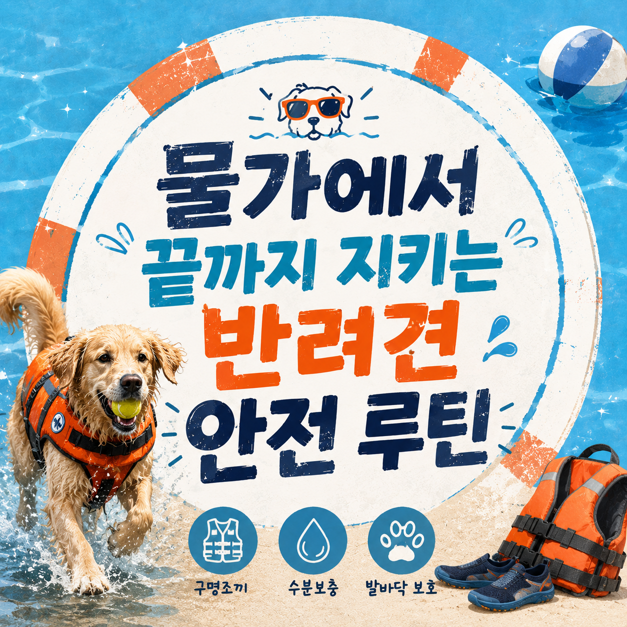 A Life Jacket Isn't Permission to Look Away โ A Dog's Summer Water Safety Routine