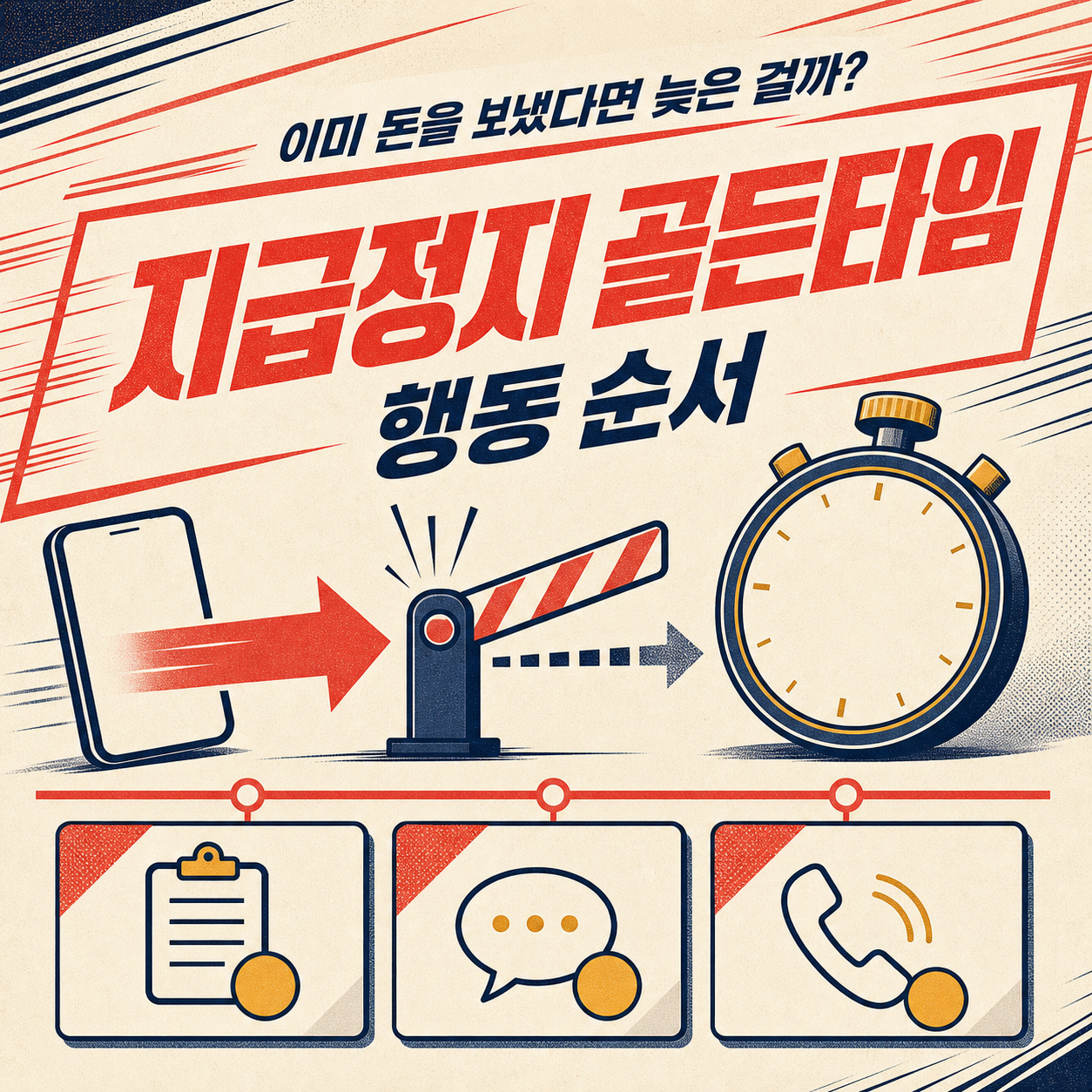 The First Minute After a Transfer Matters: A Payment-Freeze Action Order