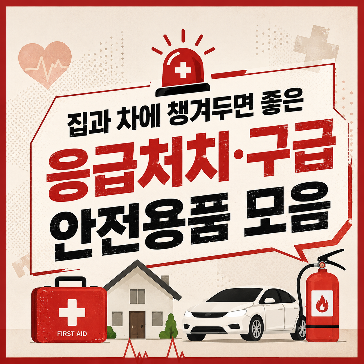 10 First-Aid and Emergency Items Worth Keeping at Home and in the Car