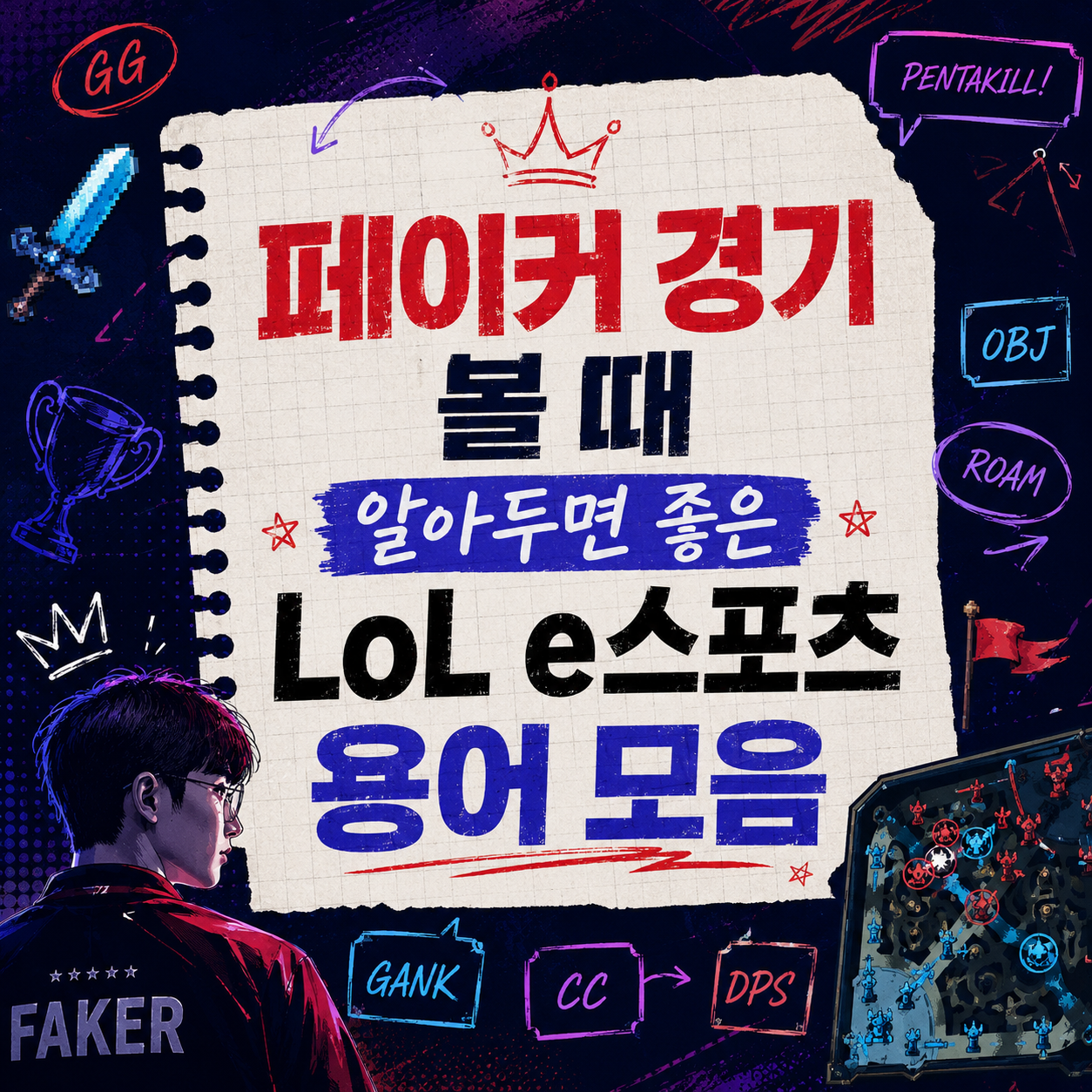 페이커 경기가 더 잘 보이는 LoL e스포츠 용어 8