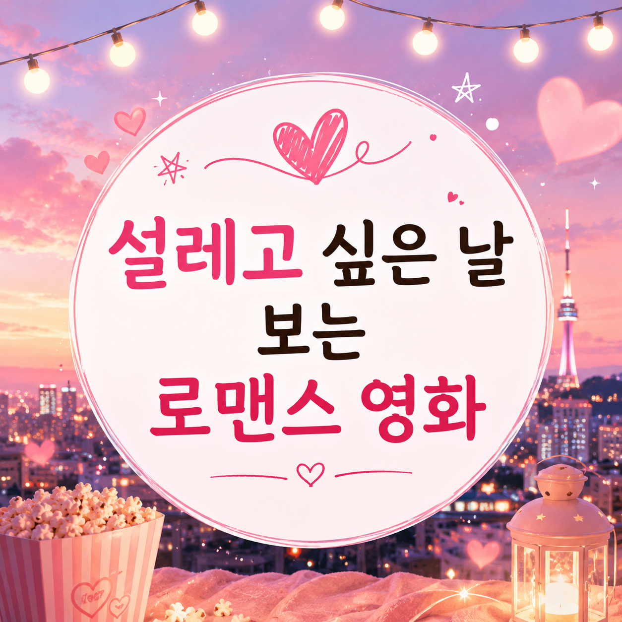 설레고 싶은 날 보는 로맨스 영화