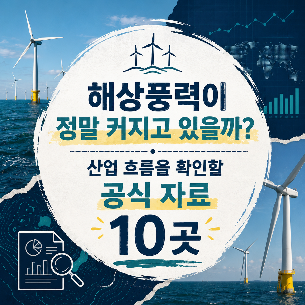 발표 용량과 실제 가동 용량은 다르다 — 해상풍력을 확인하는 공식 자료 10곳