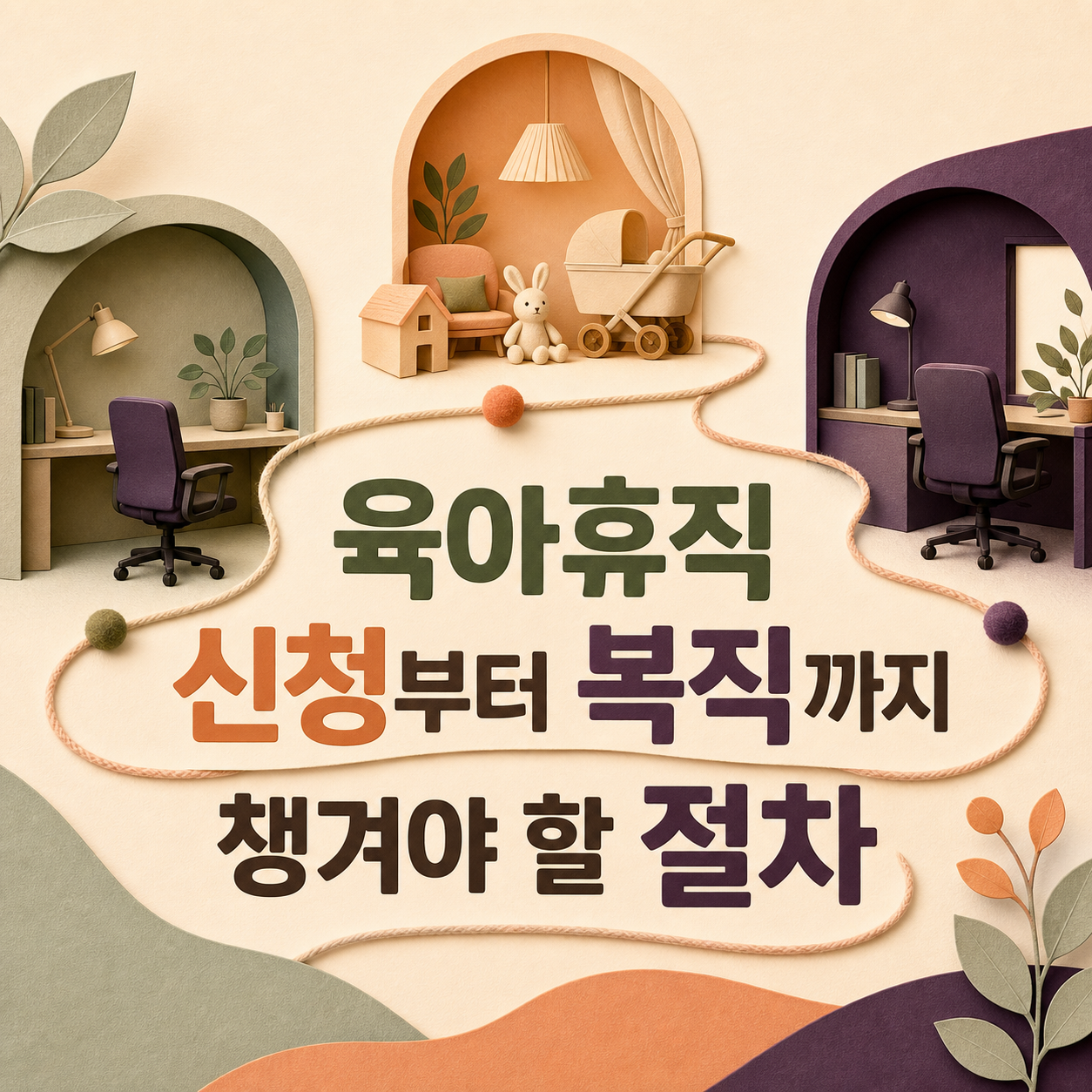 육아휴직, 회사 신청과 급여 신청은 따로 챙겨야 합니다