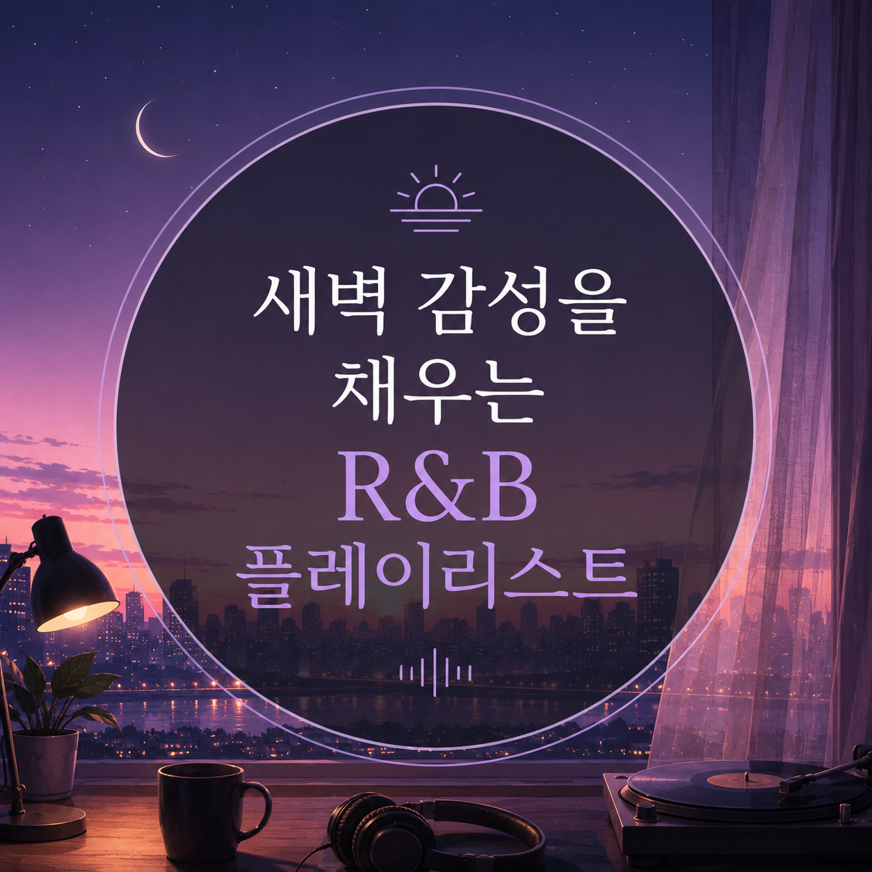 새벽 감성을 채우는 R&B 플레이리스트