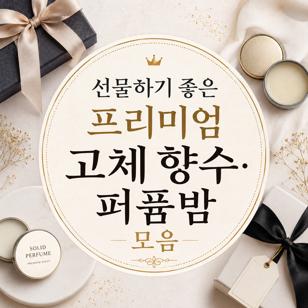 선물하기 좋은 프리미엄 고체 향수·퍼퓸밤 모음