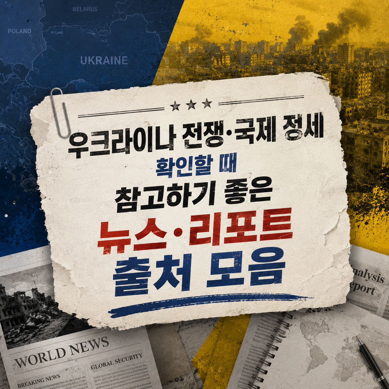 News and Report Sources for Following the Ukraine War and Global Affairs