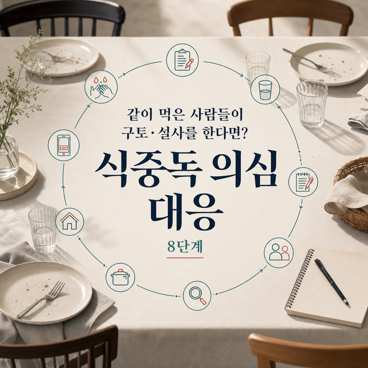 구토·설사가 겹칠 때, 병원 진료 못지않게 중요한 기록 8가지