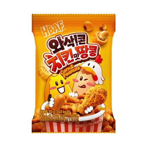 바프 와삭콘치킨맛땅콩 30g