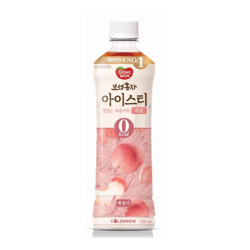ドンウォン ボソン紅茶 ピーチゼロ アイスティ 500ml