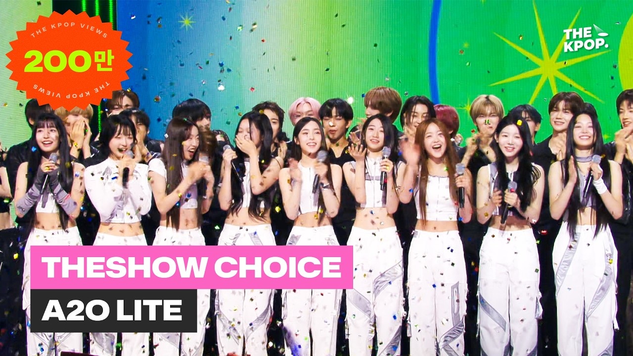A2O LITE NEON · 10月20日 THE SHOW CHOICE
