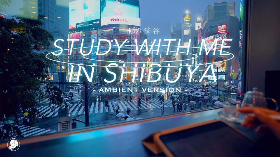 6-Hour Pomodoro in Rainy Shibuya — Abao in Tokyo