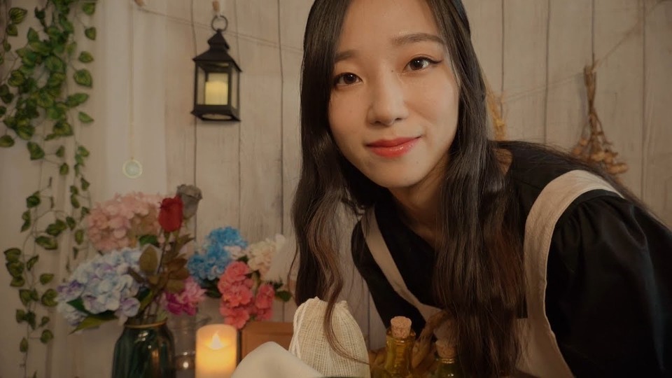 마녀의 마법 스파 치료 — Latte ASMR
