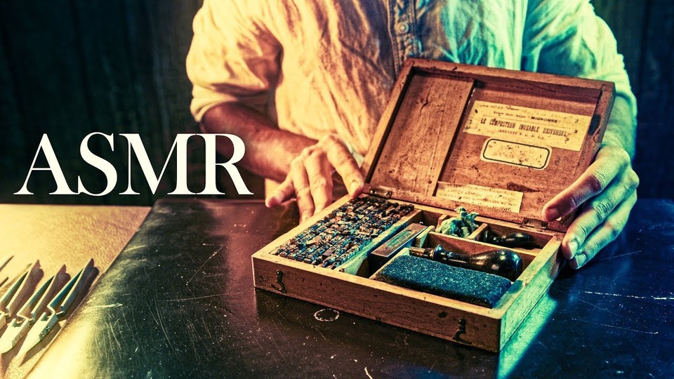 오래된 도장을 복원하는 작은 작업 — Maxence Rodier ASMR