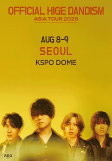 Official髭男dism ASIA TOUR 2026 in SEOUL (오피셜히게단디즘 내한)